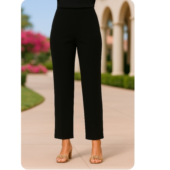 Chico's Pants - CHICO’S Travelers Classic Black Straight Leg Pants Size 1 (Fits Women’s M/8)